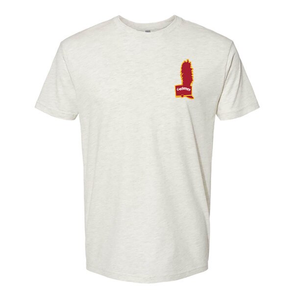 CI Sport Cyclones Script Shako Oatmeal Short Sleeve T-Shirt vendor image